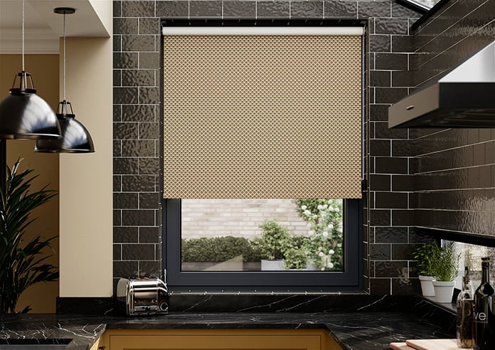 Ted Baker Palm Geo, Gold - Roller Blind - Image 3